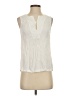 Massimo Dutti Ivory Sleeveless Blouse Size S - photo 1