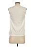 Massimo Dutti Ivory Sleeveless Blouse Size S - photo 2