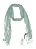 Alex Evenings 100% Polyester Teal Scarf One size - photo 1