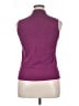 August Silk Purple Sleeveless Top Size XL - photo 2