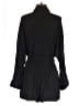 L Space 100% Viscose Solid Black Romper Size M - photo 2