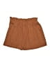 Unbranded Solid Brown Shorts Size 15 - photo 2
