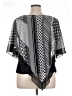New Directions 100% Polyester Black Short Sleeve Blouse Size XL - photo 2