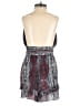 Intermix 100% Silk Paisley Burgundy Romper Size P (petite) - photo 2