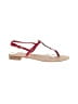 Talbots Red Sandals Size 7 1/2 - photo 1