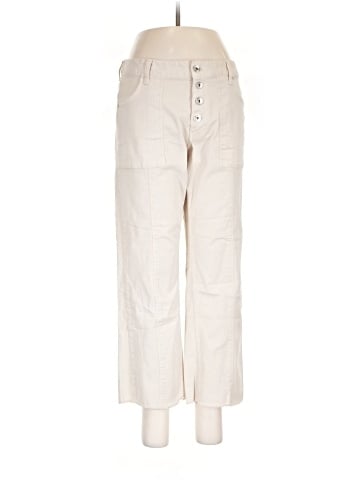 Ecru Cargo Pants (view 1)