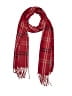Cejon Plaid Burgundy Scarf One size - photo 1