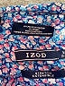 IZOD Floral Blue Short Sleeve Button-Down Shirt Size M (kids) - photo 3