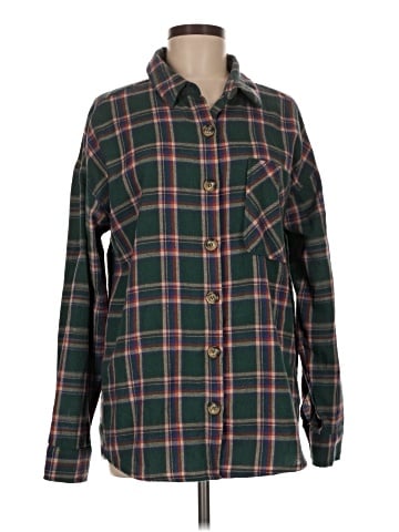 Staccato Long Sleeve Button-Down Shirt (view 1)