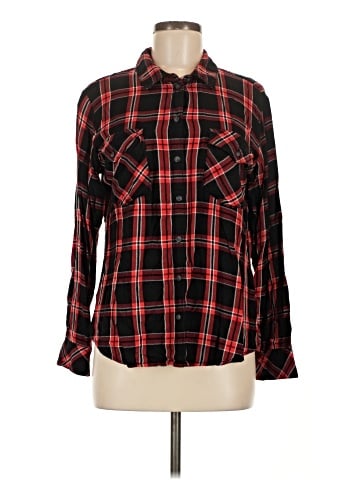 Sanctuary Long Sleeve Button-Down Shirt (view 1)