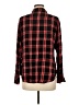 Sanctuary 100% Rayon Plaid Red Long Sleeve Button-Down Shirt Size M - photo 2