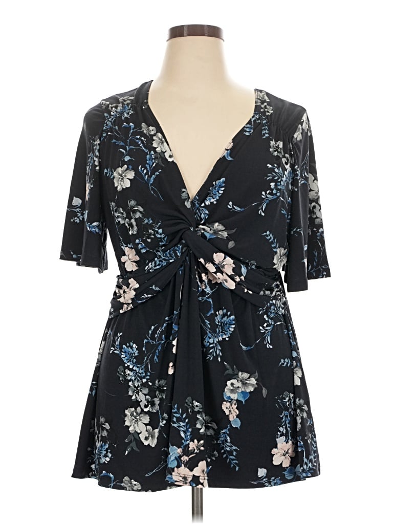 Pre-owned Kiyonna Kimono In Black