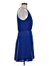 BCBGMAXAZRIA 100% Polyester Blue Cocktail Dress Size 6 - photo 4