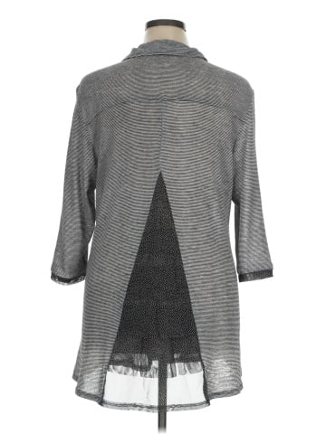 Zoe 3/4 Sleeve Button-Down Shirt (view 2)