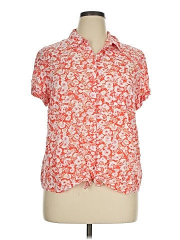 Croft & Barrow Short Sleeve Blouse (view 1)