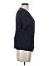 Bice Blue Silk Cardigan Size S - photo 4