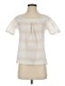 J.Crew 100% Cotton Ivory Short Sleeve Blouse Size XS (petite) - photo 1