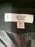 Le Suit 100% Polyester Black Blazer Size 10 Petite - photo 6