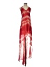 Alexis Tie-dye Red Cocktail Dress Size XS - photo 1