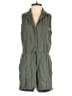Obey 100% Cotton Solid Gray Romper Size 27 waist - photo 1