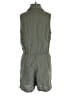 Obey 100% Cotton Solid Gray Romper Size 27 waist - photo 2