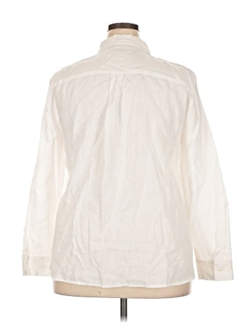 Ann Taylor LOFT Long Sleeve Button-Down Shirt (view 2)