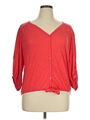 Style&Co 3/4 Sleeve T-Shirt (view 1)