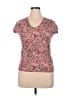Apostrophe Paisley Pink Short Sleeve T-Shirt Size 14 - photo 1