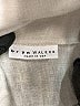 bryn WALKER 100% Linen Ivory 3/4 Sleeve Blouse Size M - photo 7