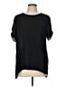 DR2 Black Short Sleeve Blouse Size L - photo 1