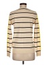 Banana Republic 100% Wool Stripes Yellow Wool Pullover Sweater Size M - photo 2