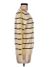 Banana Republic 100% Wool Stripes Yellow Wool Pullover Sweater Size M - photo 4