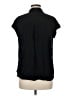 Rose + Olive 100% Rayon Black Short Sleeve Blouse Size M - photo 2
