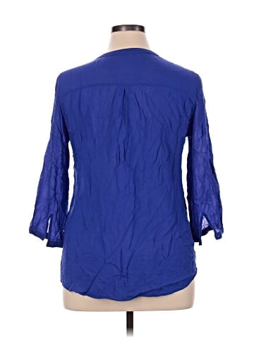Zara Basic 3/4 Sleeve Blouse (view 2)