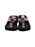 Yellow Box Black Flip Flops Size 9 - photo 2