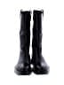Tamara Mellon 100% Leather Black Boots Size EU 36 1/2 - photo 2
