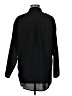Only 100% Cotton Solid Black Long Sleeve Button-Down Shirt Size M - photo 2