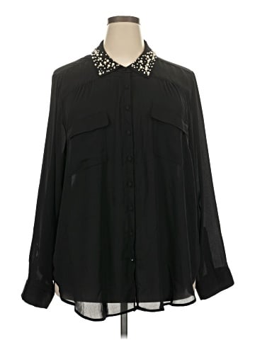 Torrid Long Sleeve Blouse (view 1)
