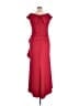 Xscape Solid Red Burgundy Cocktail Dress Size 16 - photo 2