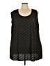 Catherines 100% Polyester Black Sleeveless Blouse Size 4X - photo 1