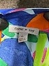 Floral & Ivy 100% Polyester Tropical Blue Sleeveless Blouse Size XL - photo 7