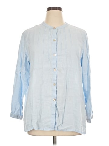 David Dart 3/4 Sleeve Button-Down Shirt (view 1)