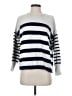 Madewell 100% Cotton Stripes Gray Silver Pullover Sweater Size XS - photo 1