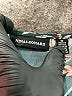 Nina Leonard Paisley Black Casual Dress Size M - photo 7