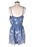 rue21 100% Rayon Paisley Blue Romper Size L - photo 2