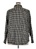 Chaps 100% Cotton Houndstooth Black Long Sleeve Button-Down Shirt Size 2X - photo 2