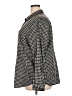Chaps 100% Cotton Houndstooth Black Long Sleeve Button-Down Shirt Size 2X - photo 5