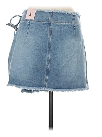 Celebrity Pink Denim Skirt (view 2)