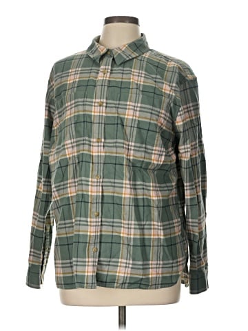 L.L.Bean Long Sleeve Button-Down Shirt (view 1)