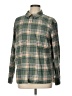 L.L.Bean Plaid Green Long Sleeve Button-Down Shirt Size L - photo 1
